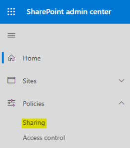 Share Incontrol Access Gain control over external sharing in Microsoft 365 – Ways